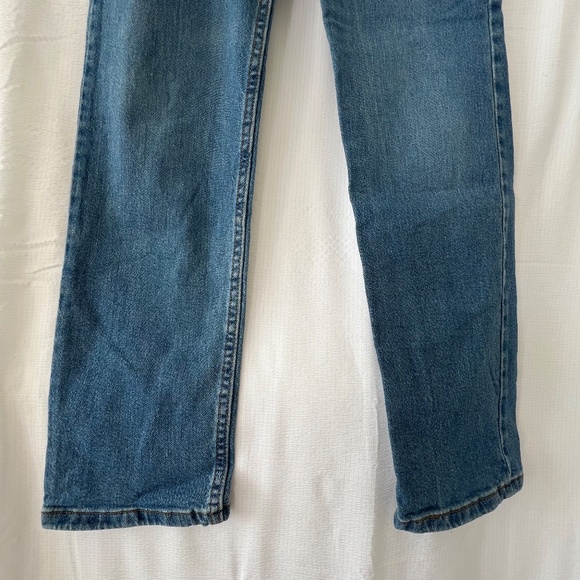 Wrangler Boys Classic Straight Adjustable Waist Jeans Size 14 Slim - Picture 5 of 16